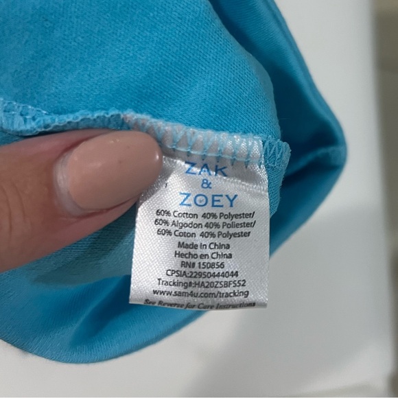 Bundle of 3 Zak & Zoey Baby boy hats/ caps size 0-3 months - Picture 5 of 6